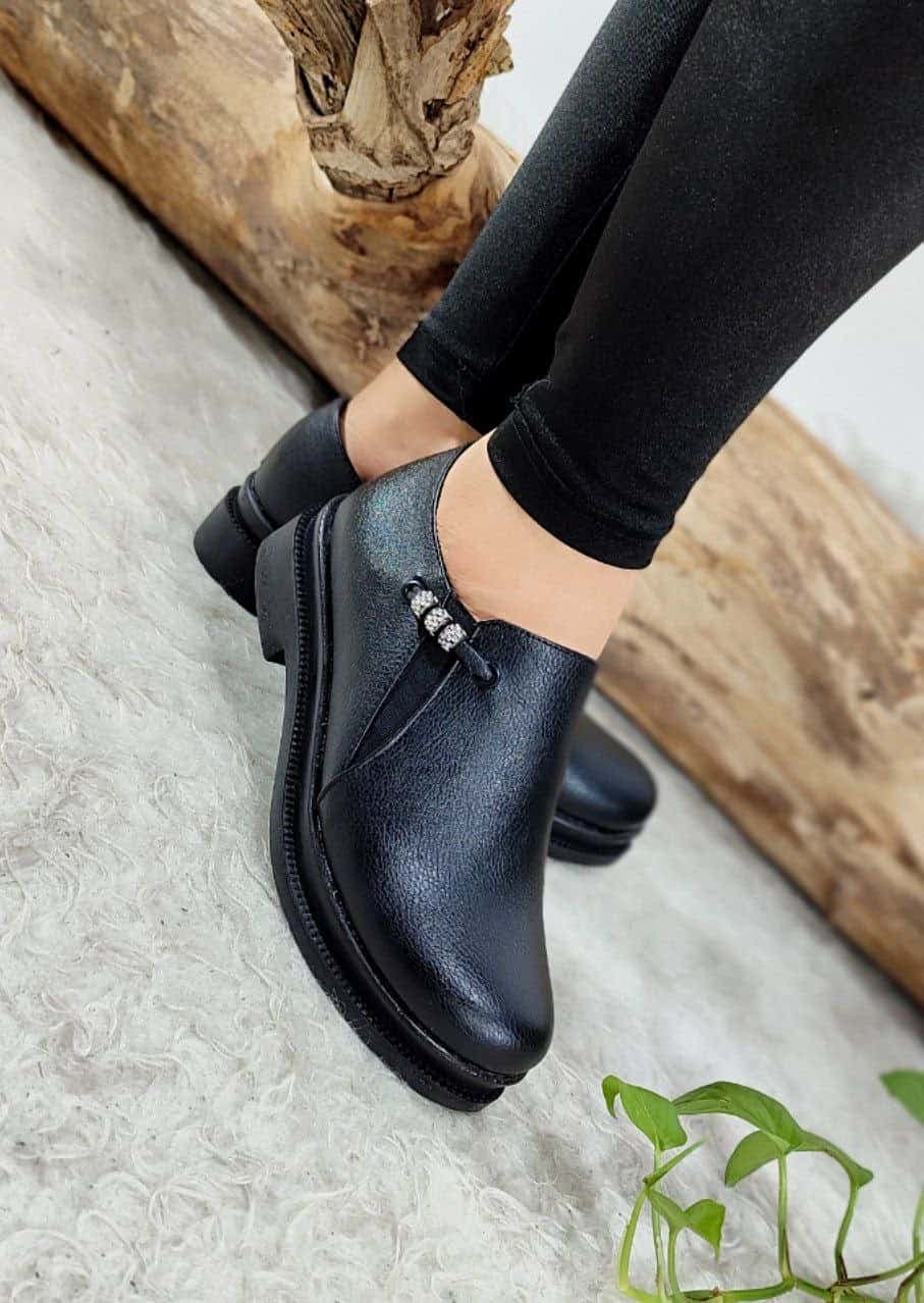 کفش طبی مدل مروارید سمباده — تصویر ۲