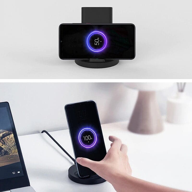 استند شارژر وایرلس 20W شیائومی Xiaomi Mi 20W Wireless Charging Stand — تصویر ۴