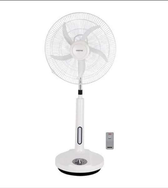 پنکه ایستاده شارژی جیپاس GEEPAS مدل GF-21219 — تصویر ۴