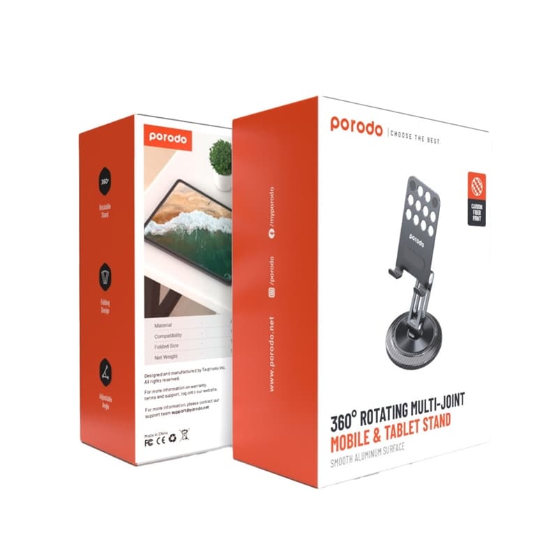 پایه نگهدارنده 360 درجه پرودو Porodo 360 Rotating Multi — تصویر ۲
