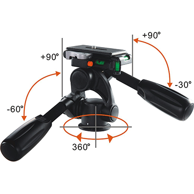 سه پایه آلومینیومی ونگارد مدل Vanguard ALTA PRO 263AP — تصویر ۶