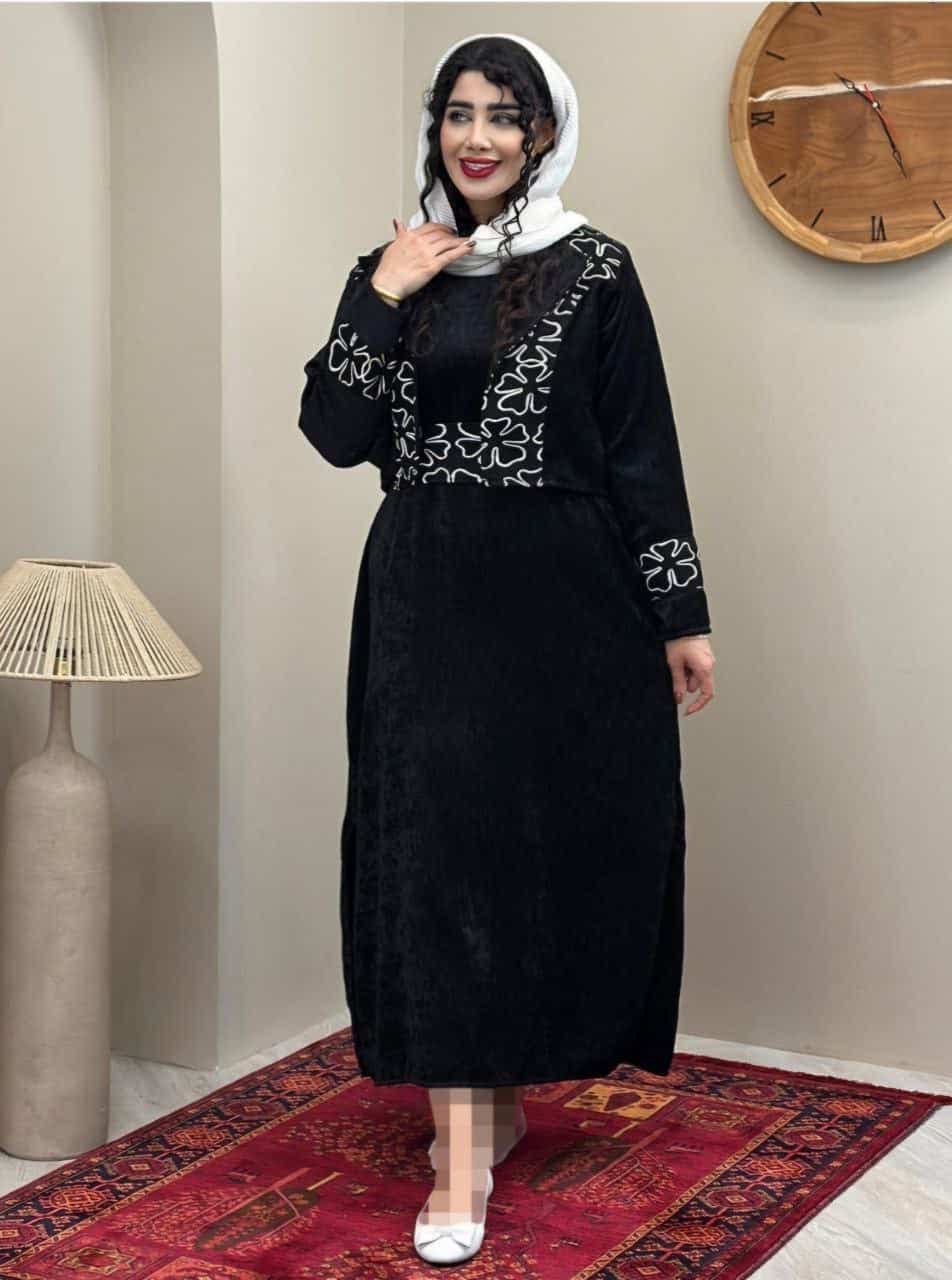ست سه تیکه (کت سارافون و کمربند) گلدیس — تصویر ۸