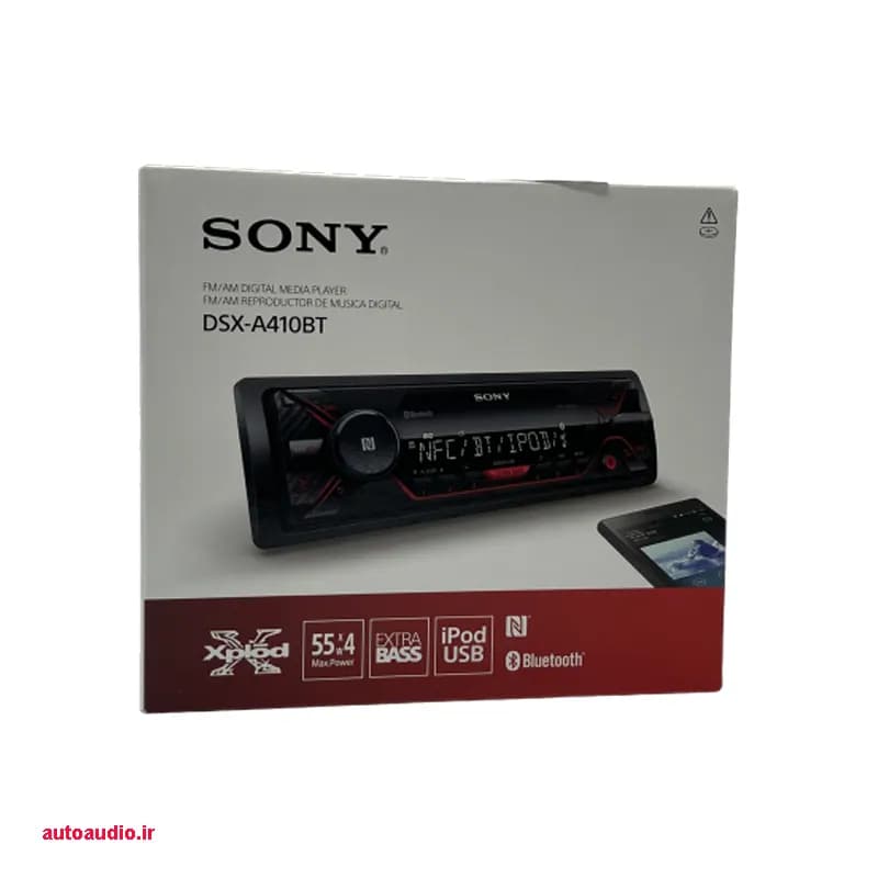 پخش کننده خودرو سونی مدل Sony DSX-A410BT — تصویر ۸