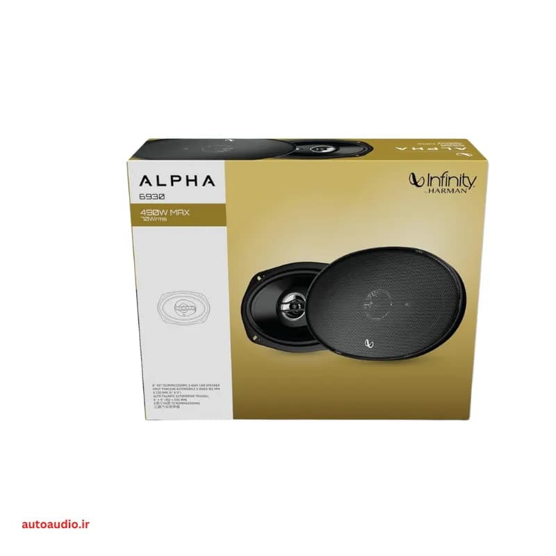 بلندگو بیضی اینفینیتی مدل Infinity Alpha 6930 — تصویر ۶