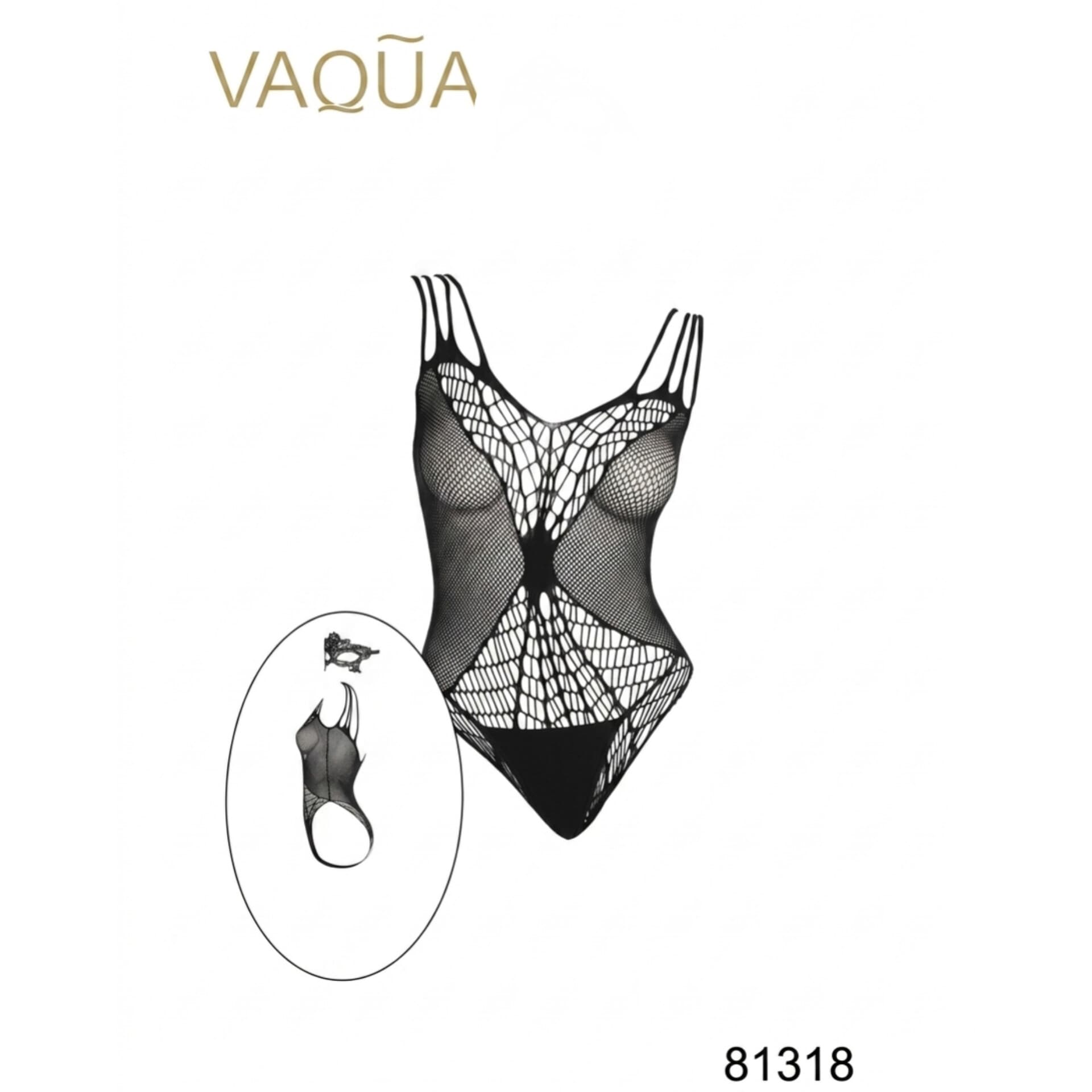 لباس خواب بادی زنانه فانتزی فیشنت برند واکوا VAQUA مدل 81318 — تصویر ۲