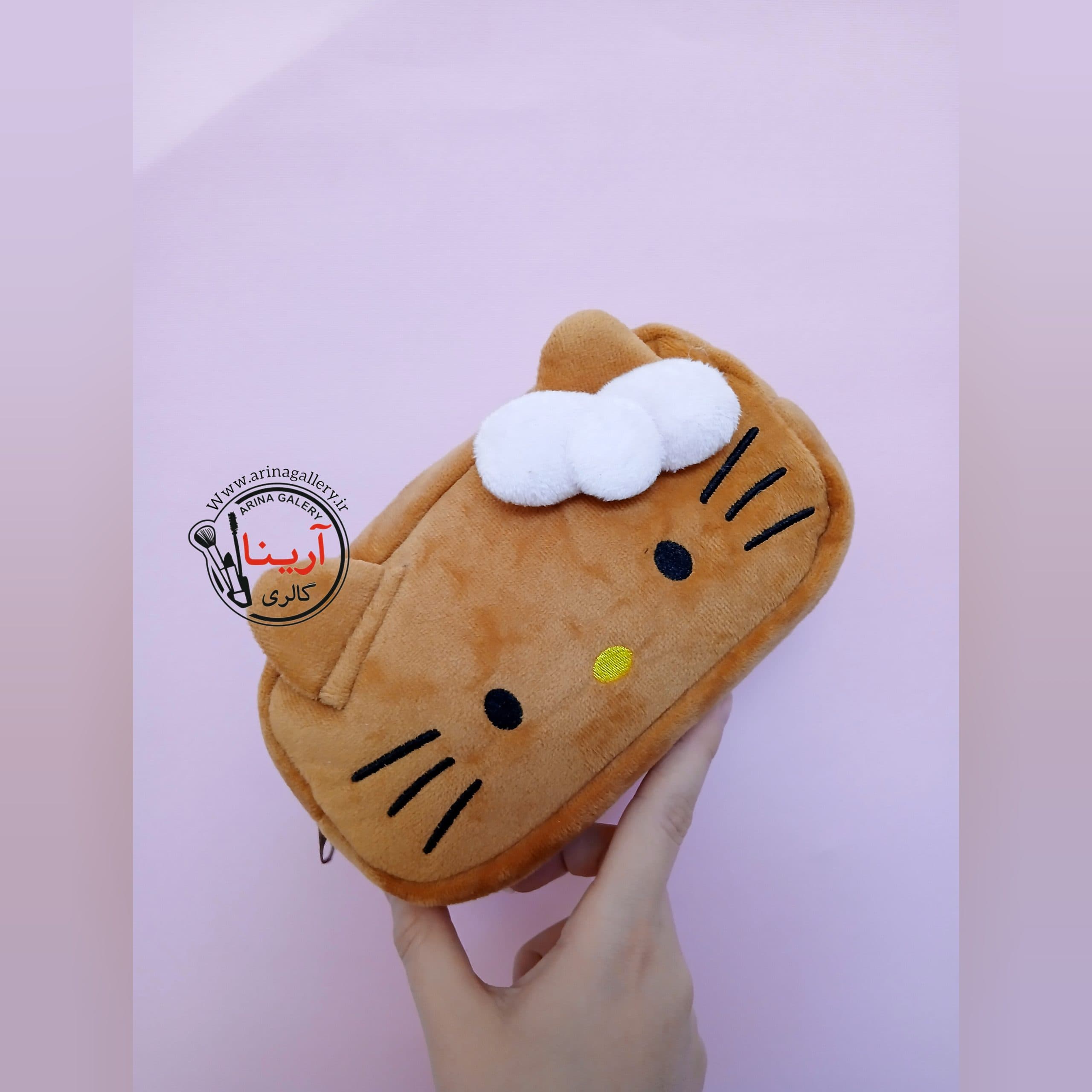 کیف لوازم آرایش فانتزی پولیشی کیتی Kitty — تصویر ۶