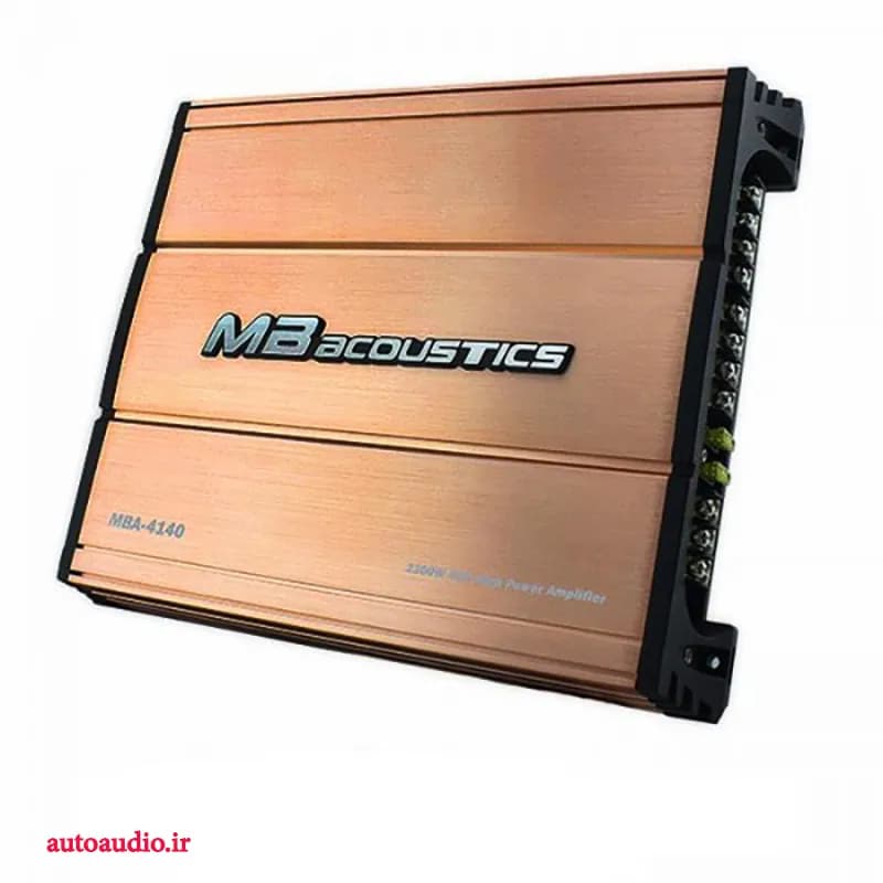آمپلی فایر 4کانال ام بی آکوستیک MBA_4140‎‎ — تصویر ۲