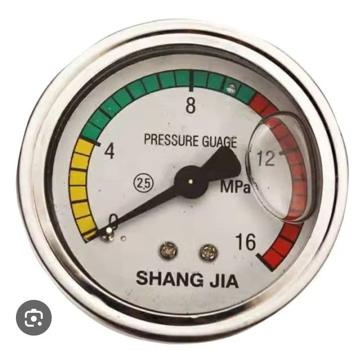فشارسنج کارواش صنعتی SHANG JIA – مدل 16MPa — تصویر ۳