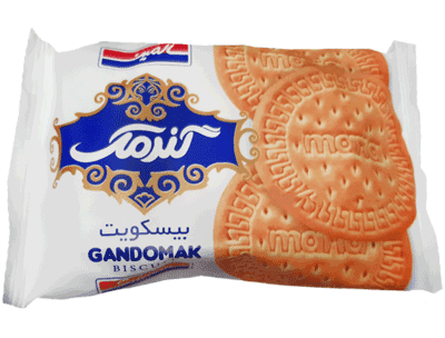 بیسکویت گندمک سالمین۲۵گرم- کارتن ۶۰ عددی