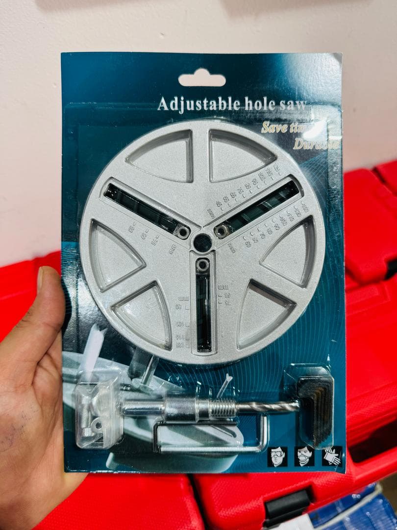 گردبر قابل تنظیم hole saw مدل45-130 — تصویر ۶