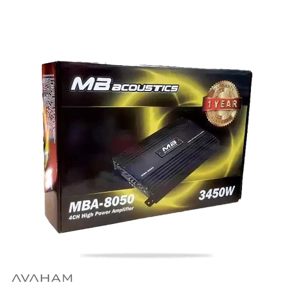 آمپلی فایر ام بی آکوستیک مدل MBA-8050 — تصویر ۵