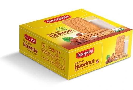 بیسکوییت پذیرایی ۷۵۰ گرمی فرخنده – ۶ عددی — تصویر ۵