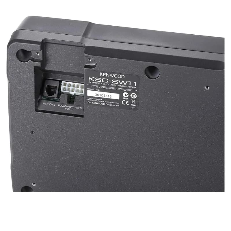 ساب باکس زیر صندلی Kenwood KSC-PSW11 — تصویر ۵