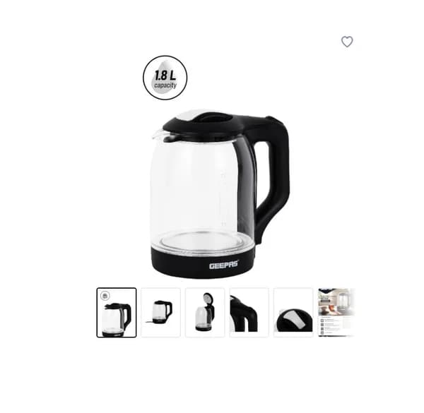 کتری برقی جیپاس مدل GK9901B چایساز — تصویر ۳