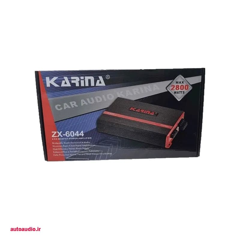 آمپلی‌ فایر کارینا مدل karina ZX-6044 4CH — تصویر ۵