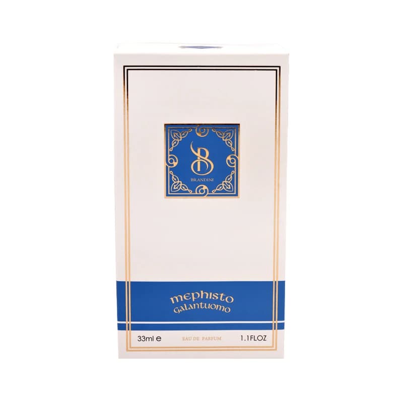 عطر جیبی برندینی BRANDINI مدل کازاموراتی مفیستو گالانتومو Mefisto Galantuomo حجم 33 میلی لیتر — تصویر ۴