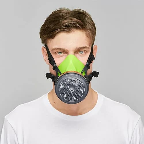 ماسک شیمیایی نیم صورت تک فیلتر بی ال اس مدل SGE46 — تصویر ۶