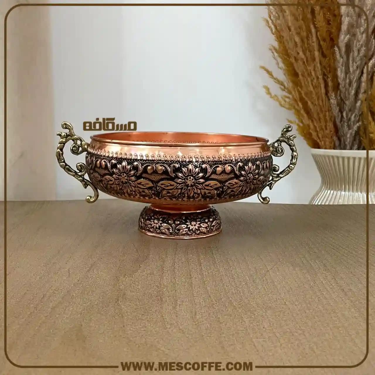 کاسه مسی دسته دار — تصویر ۱۲