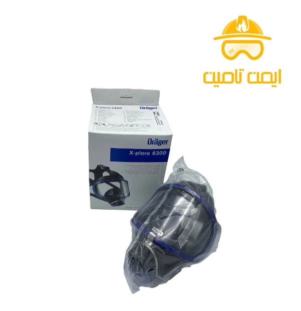 ماسک تمام صورت دراگر مدل X-Plore 6300 — تصویر ۴