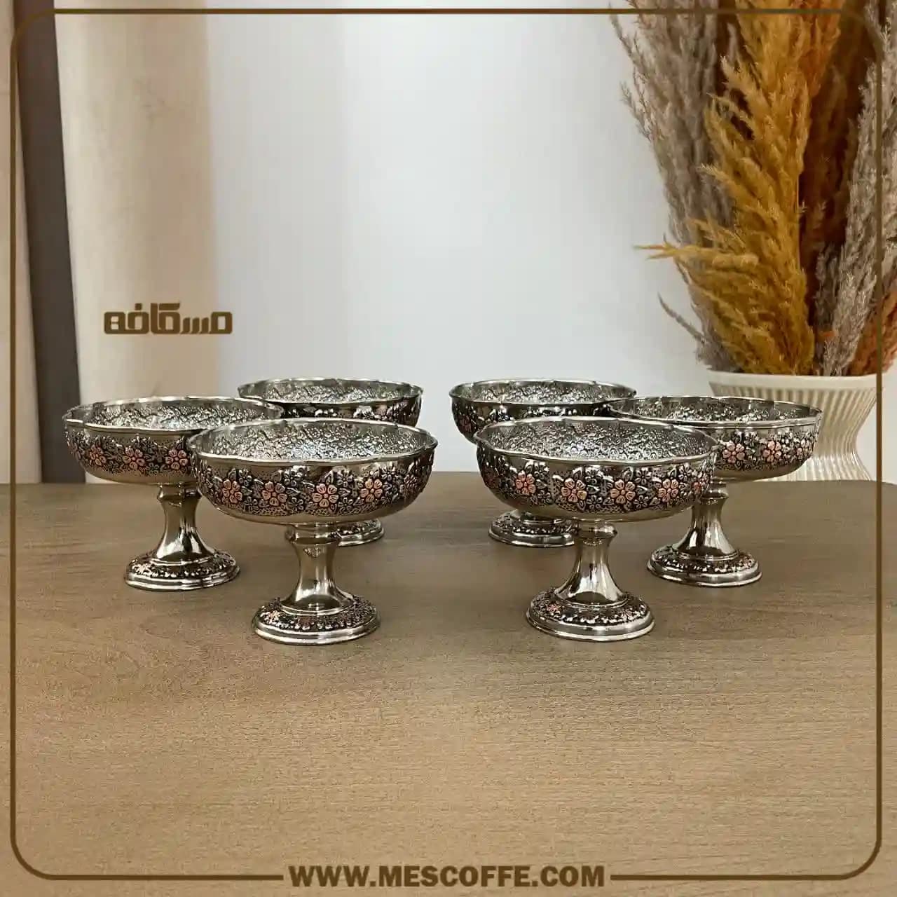 پیاله مسی پایه دار(کد2106) — تصویر ۷