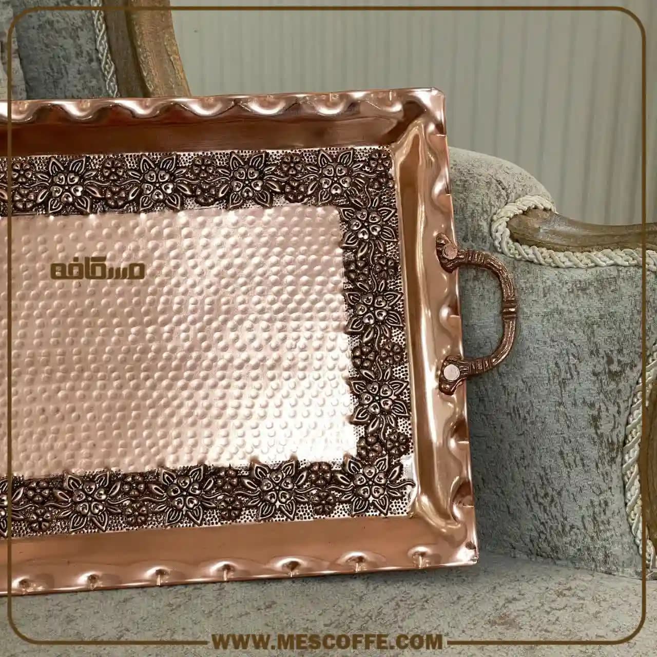 سینی مسی مستطیل — تصویر ۵