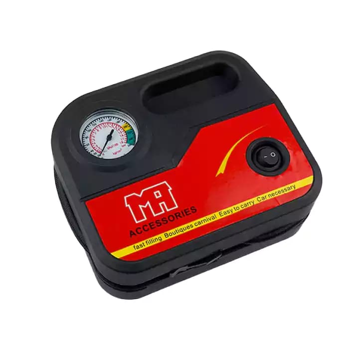 پمپ باد فندکی اتومبیل طرح تایر Air compressor ( محصوص استفاده خانگی و سبک ) — تصویر ۴