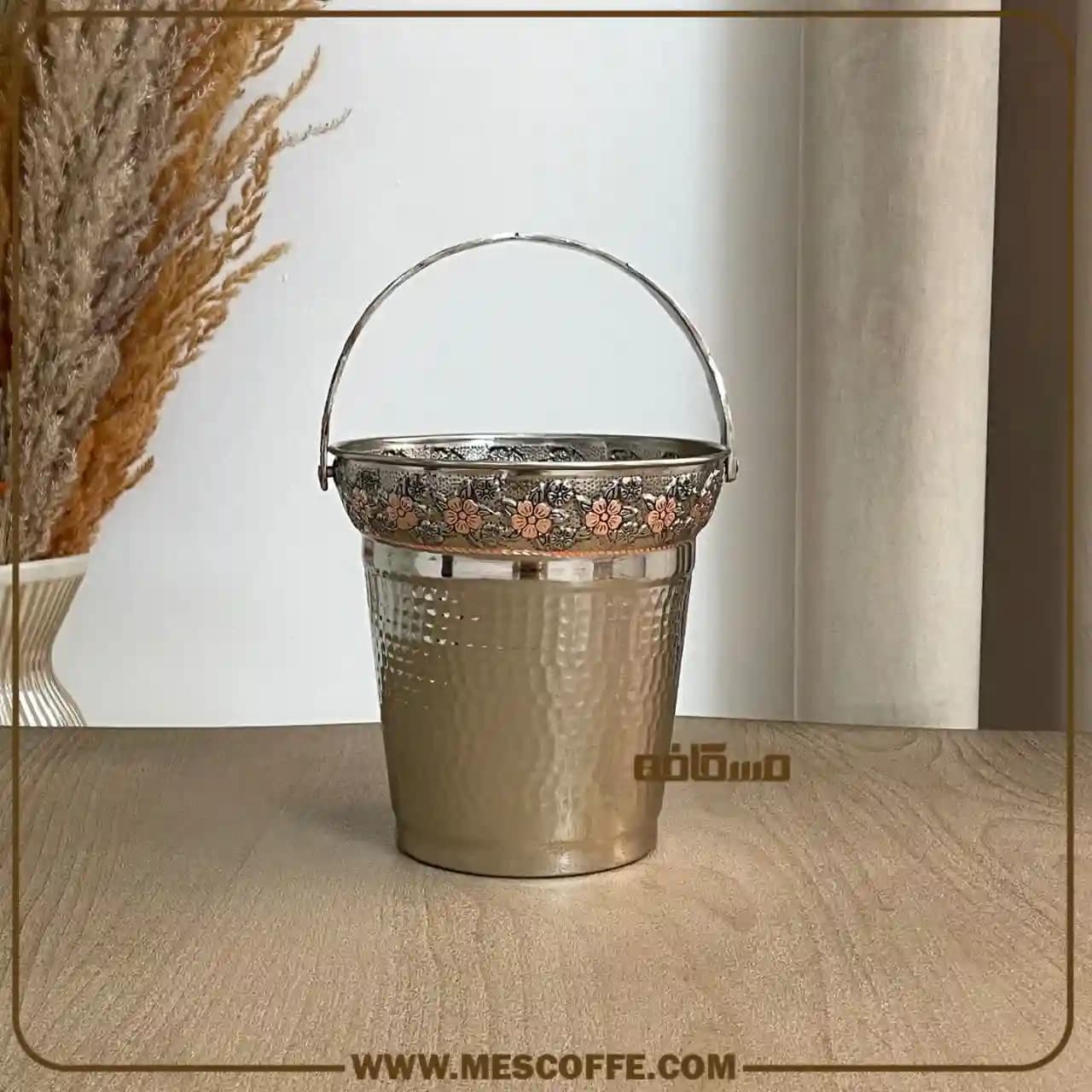 سطل زباله و جا دستمالی مسی — تصویر ۱۱