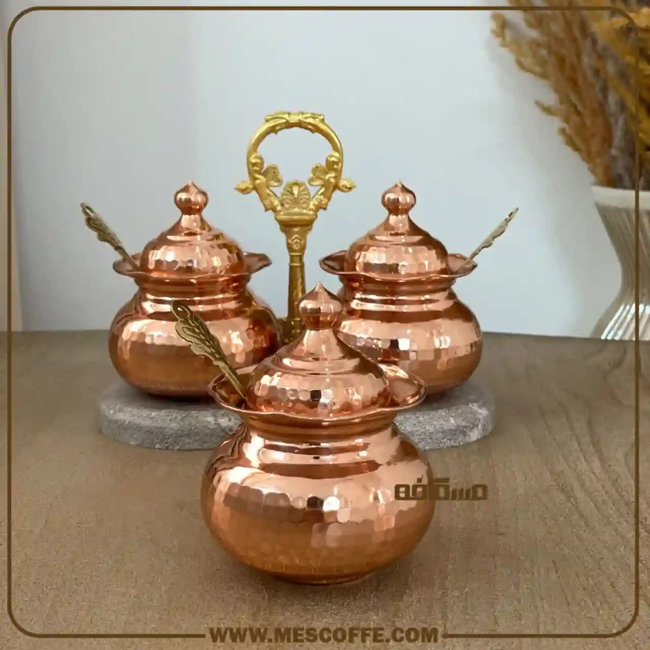 جا ادویه ای مسی سه تایی نانو — تصویر ۴