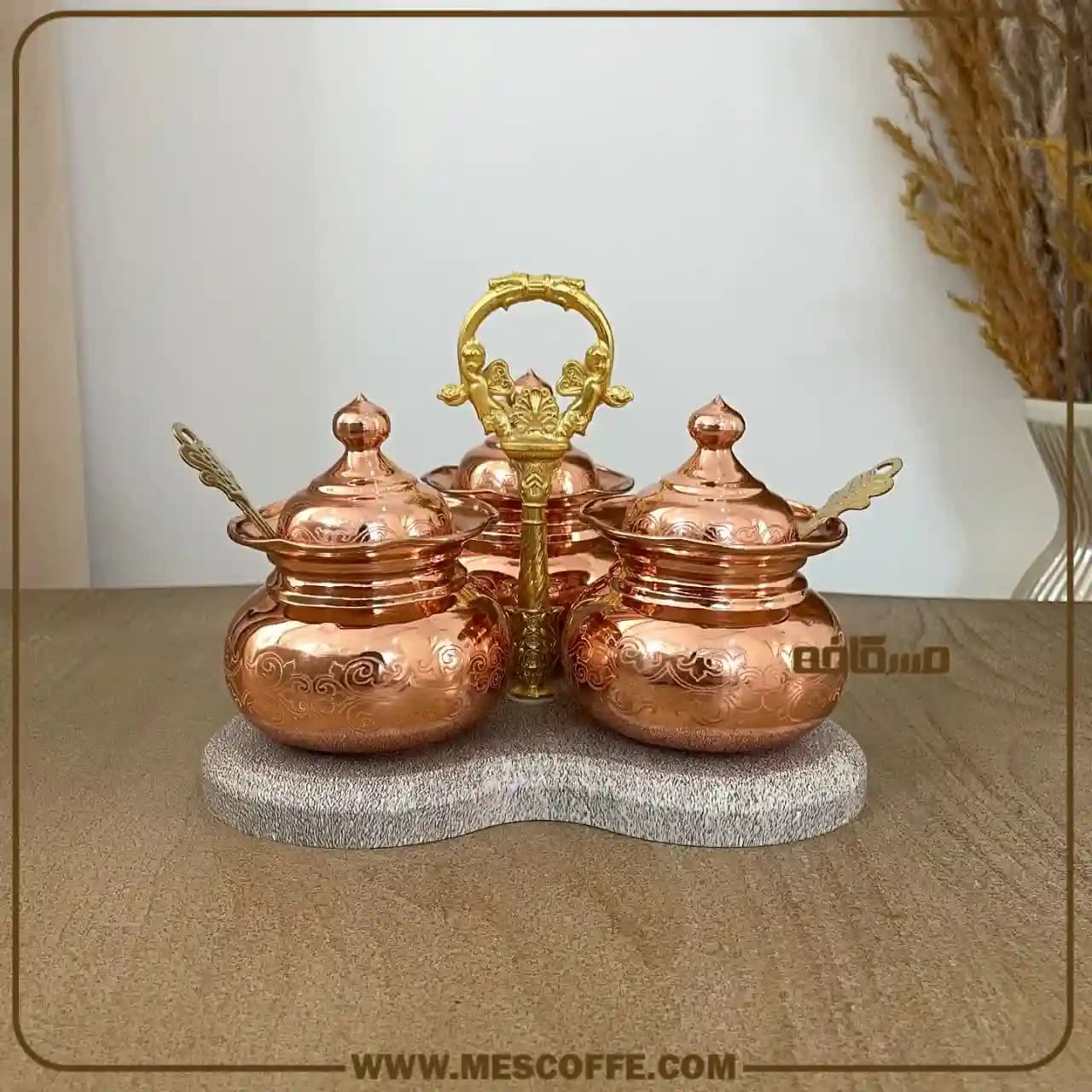 جا ادویه ای مسی سه تایی نانو
