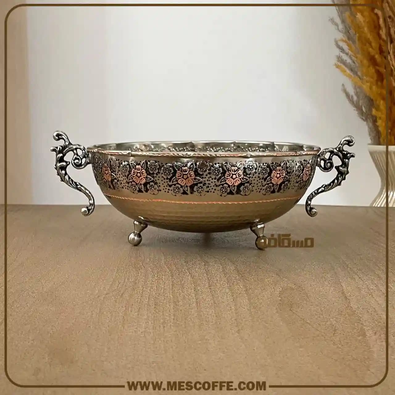آجیل خوری مسی شیک(الماستراش/کد2091) — تصویر ۷