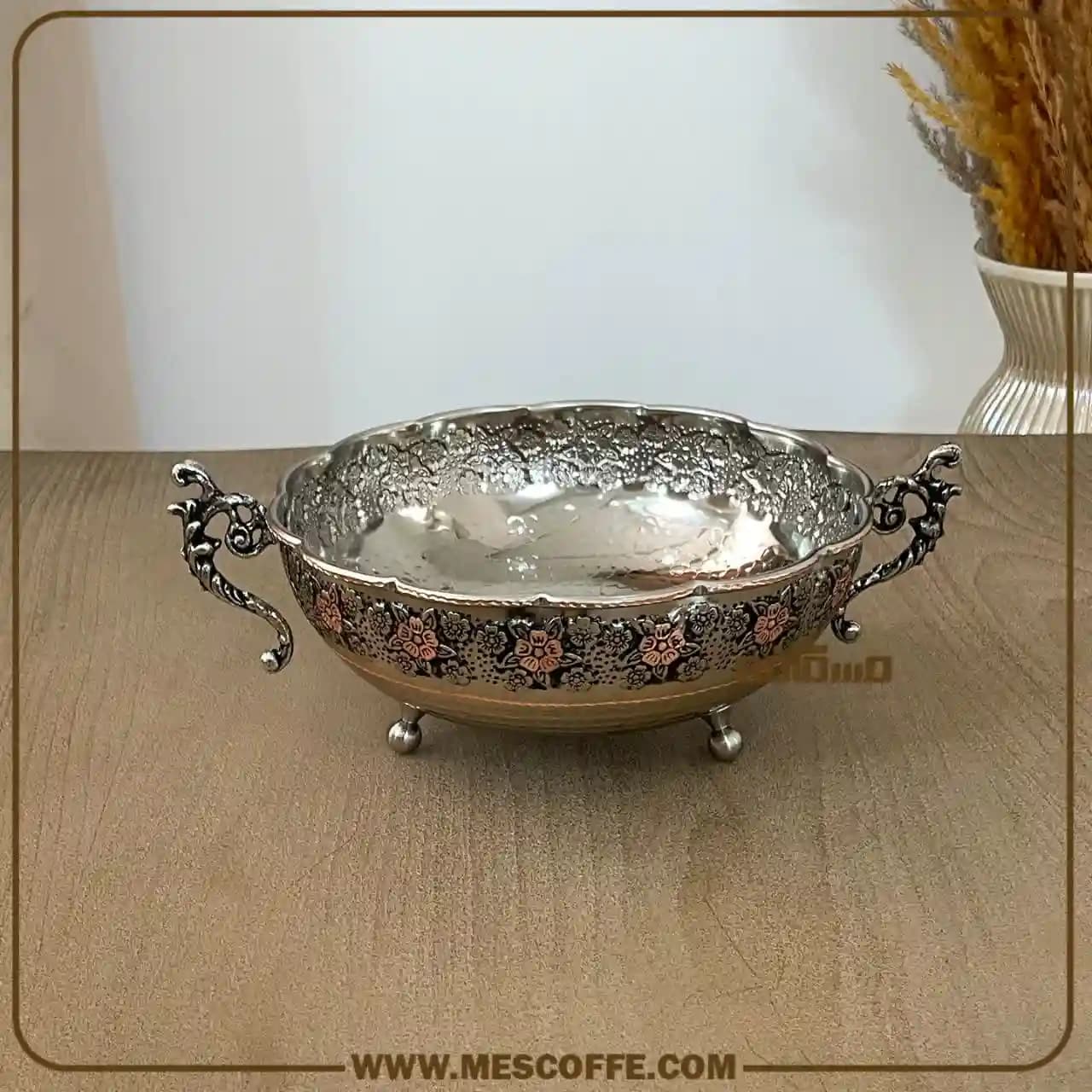 آجیل خوری مسی شیک(الماستراش/کد2091) — تصویر ۴