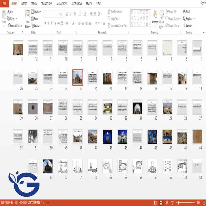 پاورپوینت مسجد و مدرسه آقابزرگ کاشان — تصویر ۲