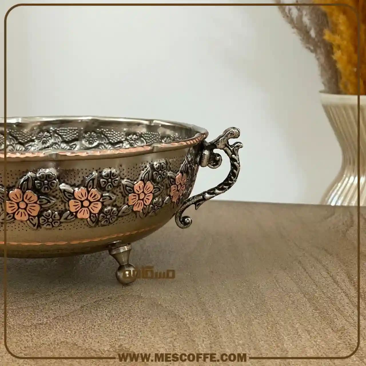 شکلات خوری مسی شیک(مدل الماستراش/کد2092) — تصویر ۶