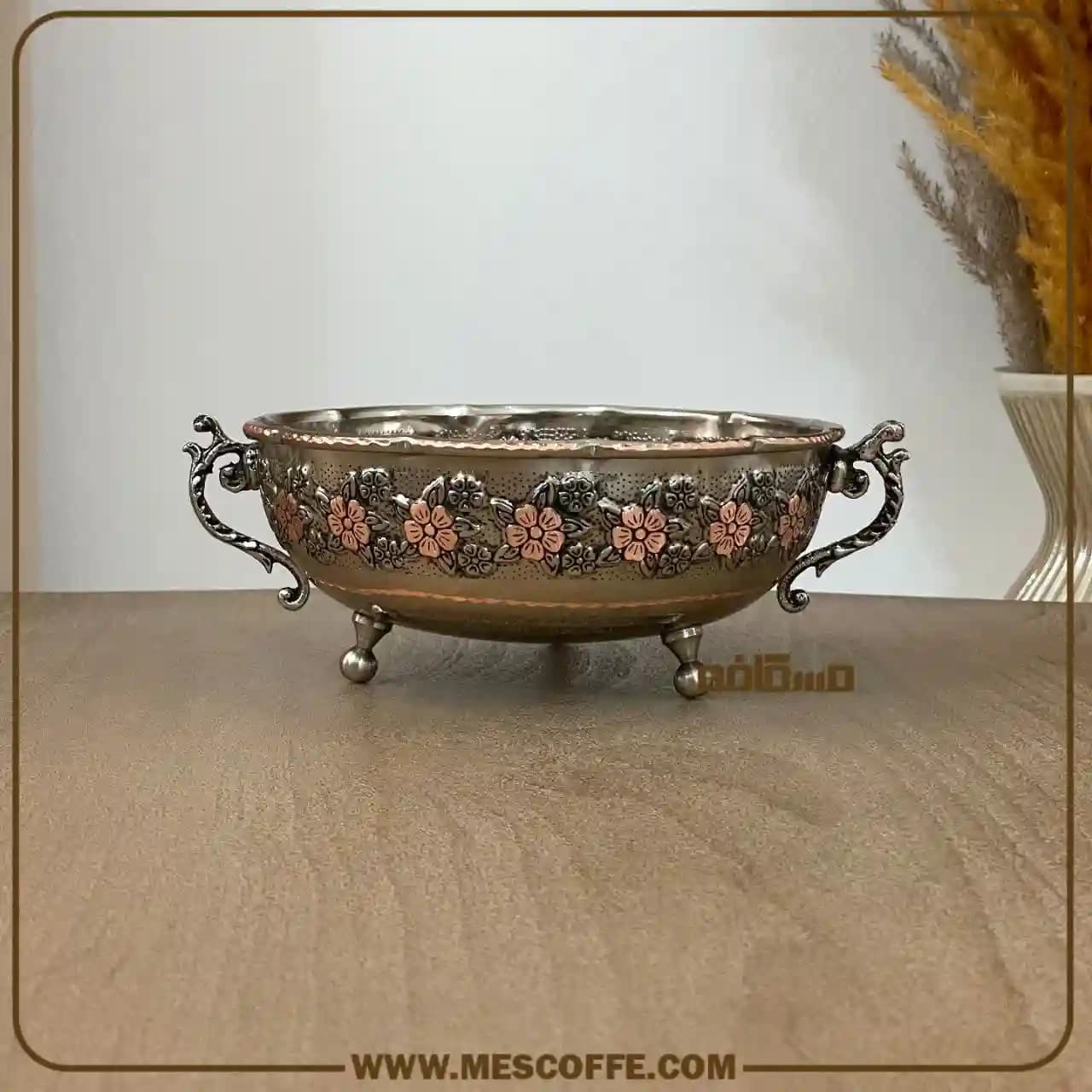 شکلات خوری مسی شیک(مدل الماستراش/کد2092) — تصویر ۵