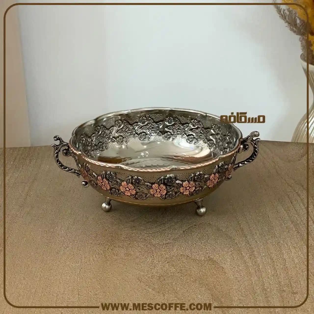 شکلات خوری مسی شیک(مدل الماستراش/کد2092) — تصویر ۷