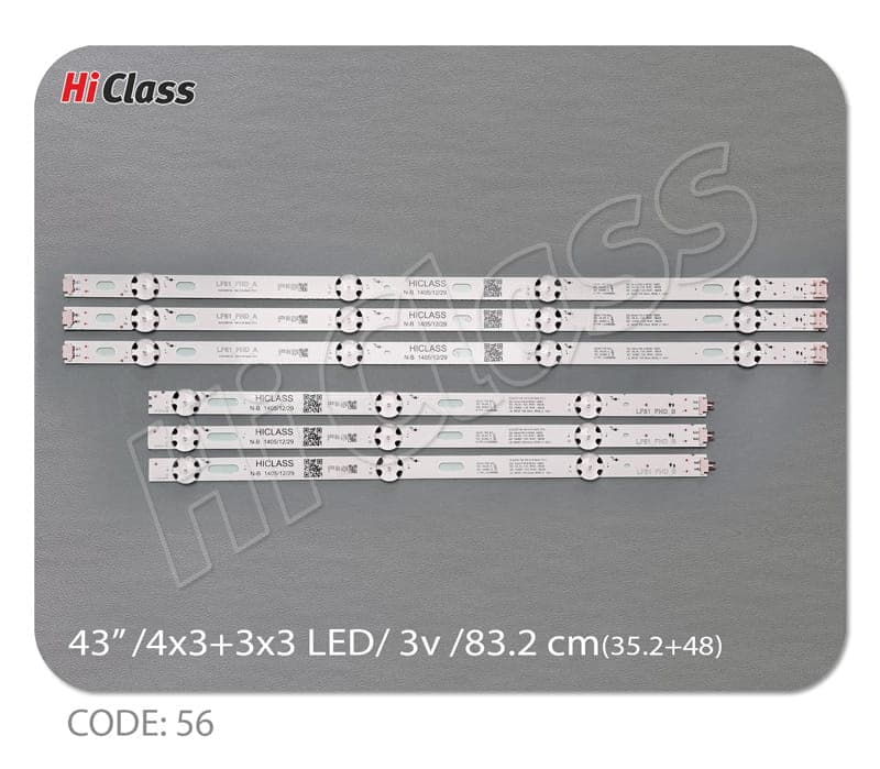 بک لایت تلویزیون ال جی 43 اینچ مدل 43LH5100
