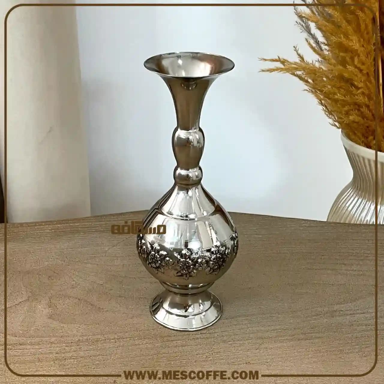 گلدان مسی لوکس(مدل گلبرگ/کد1926) — تصویر ۸