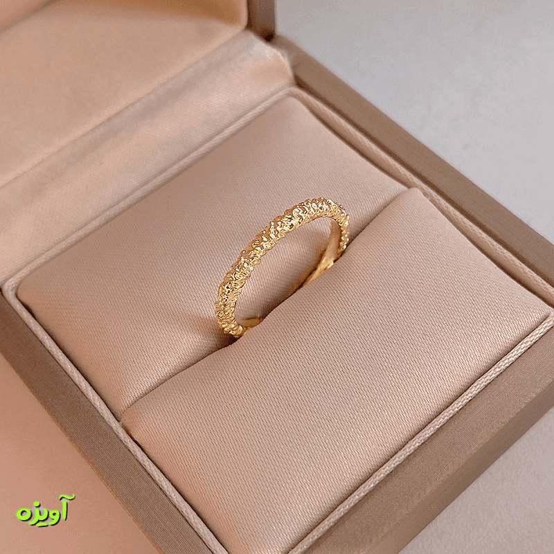 انگشتر خاص گدازه ای کد 4005 — تصویر ۲