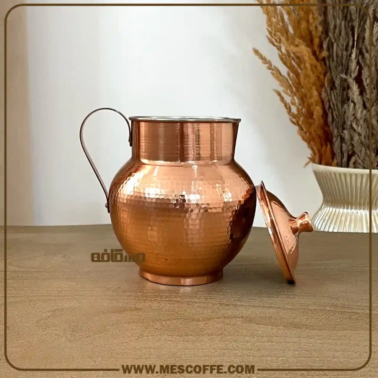 پارچ مسی اصل زنجان(مدل توپی/کد2086) — تصویر ۷