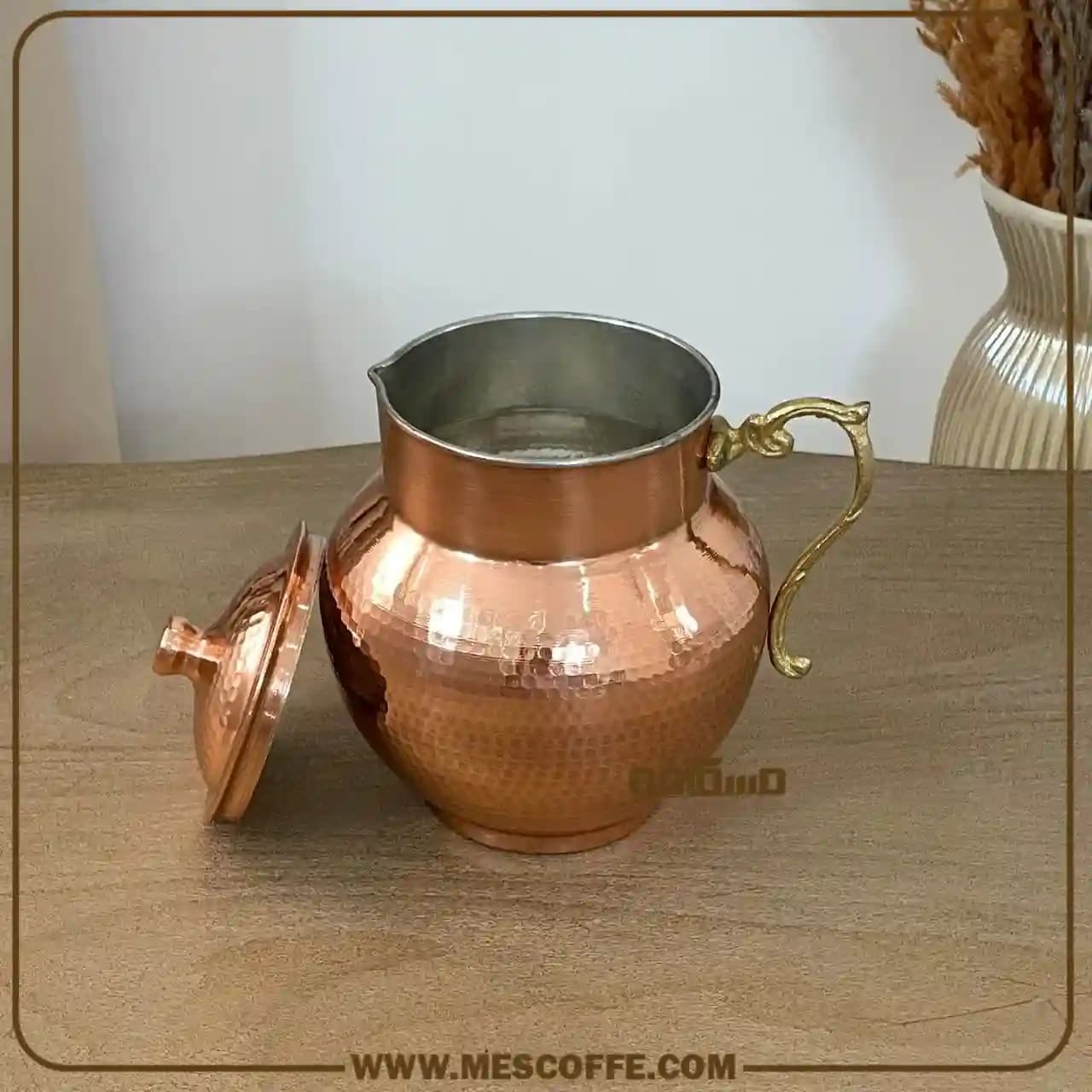 پارچ مسی درب دار(مدل توپی نانو/کد2088) — تصویر ۶