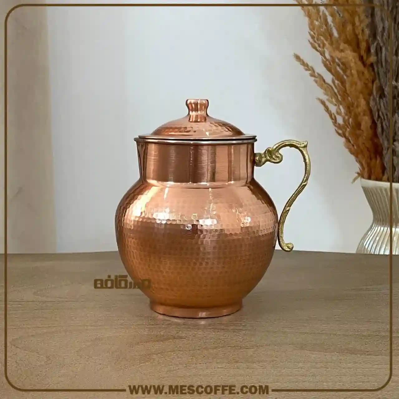 پارچ مسی درب دار(مدل توپی نانو/کد2088) — تصویر ۸