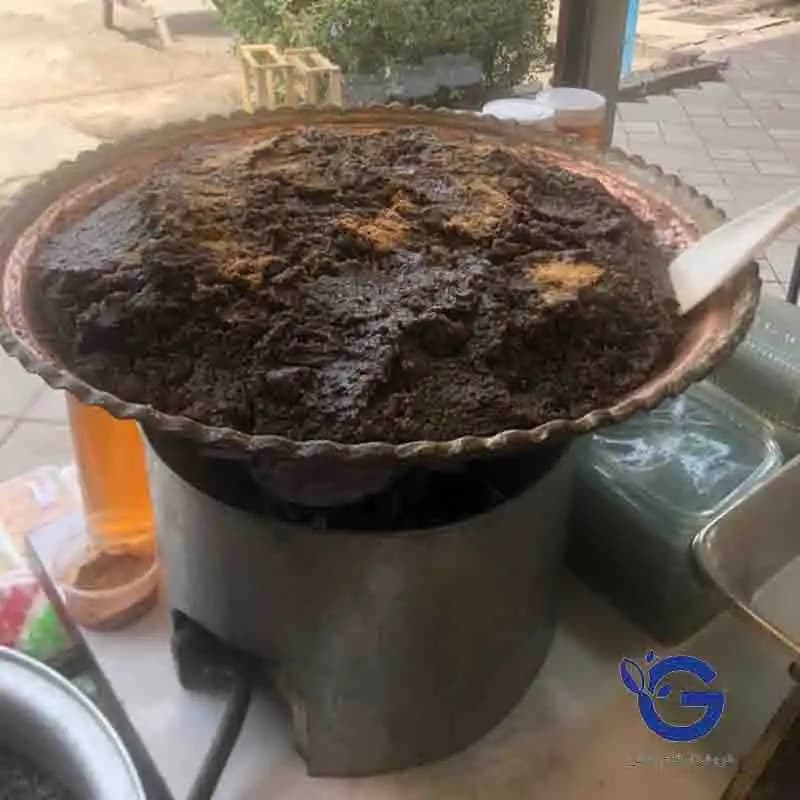 حلوا سیاه شیخ صفی اردبیل یک کیلویی، اصل و سنتی — تصویر ۲