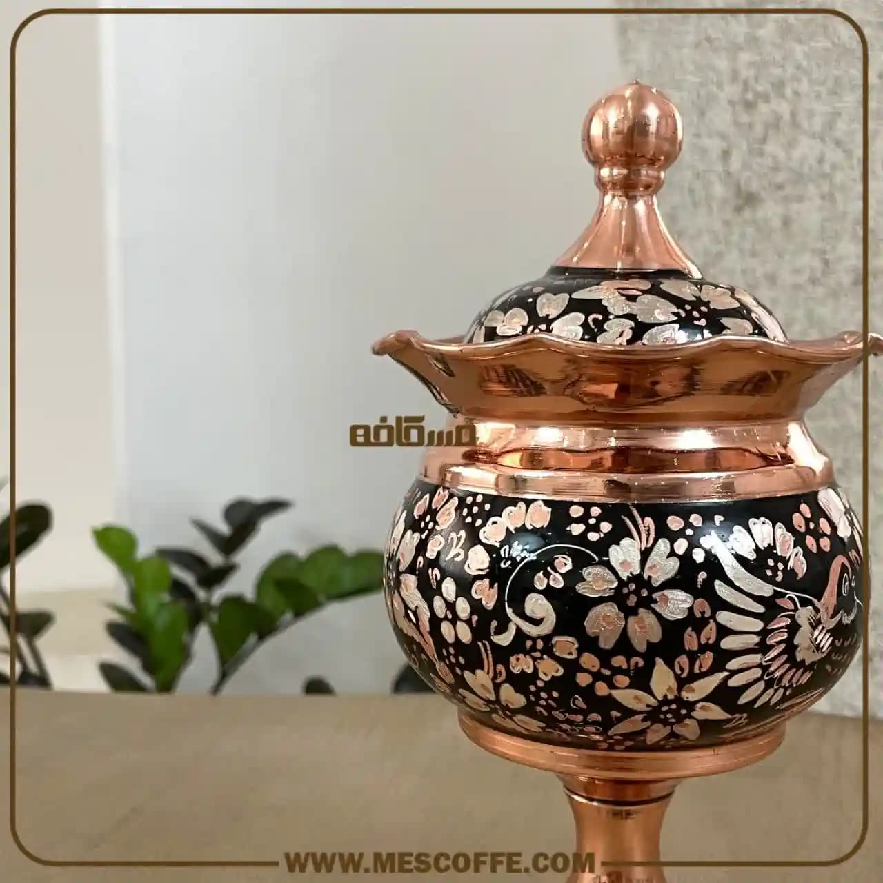 قندان نقره کوب زنجان(کد2038) — تصویر ۸