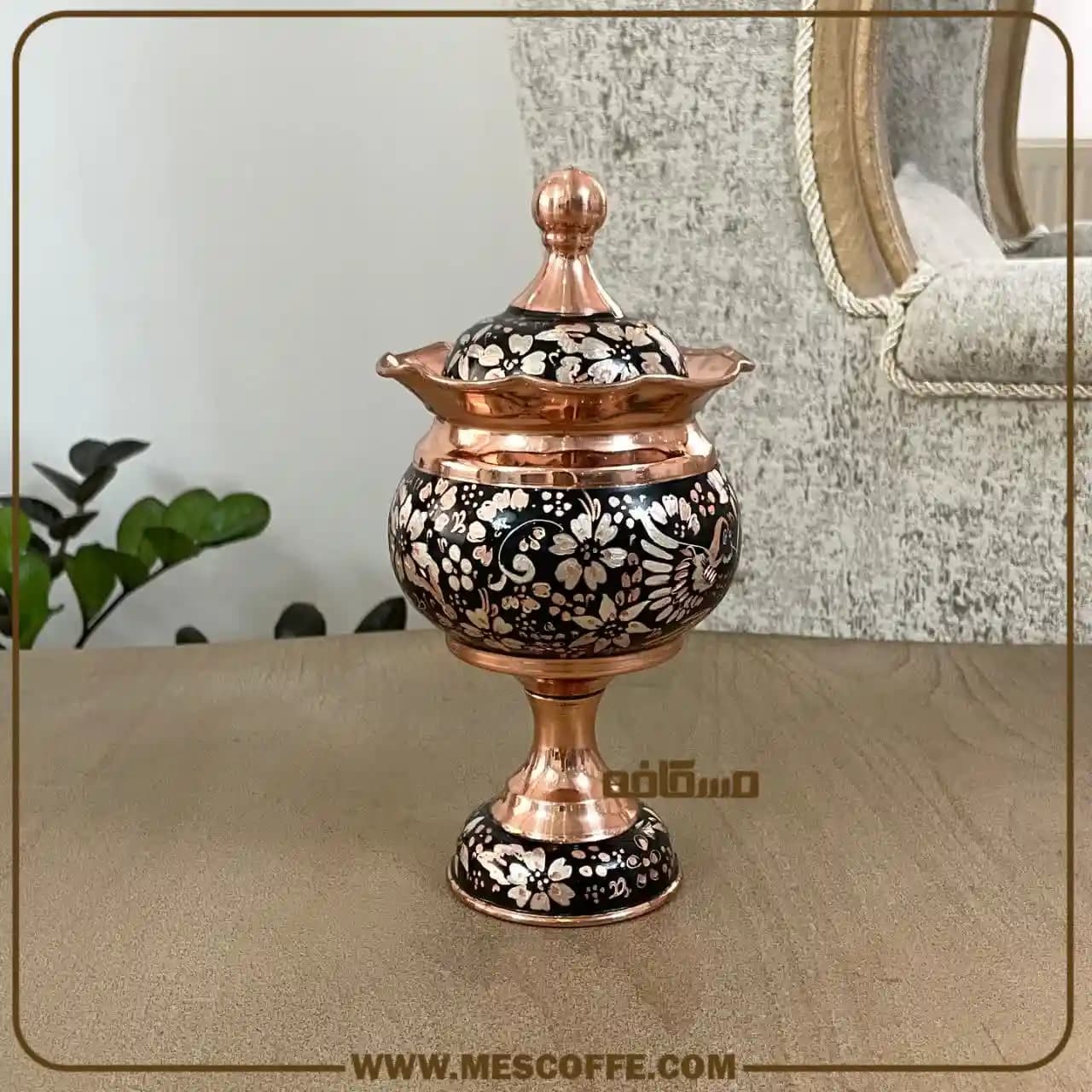 قندان نقره کوب زنجان(کد2038)