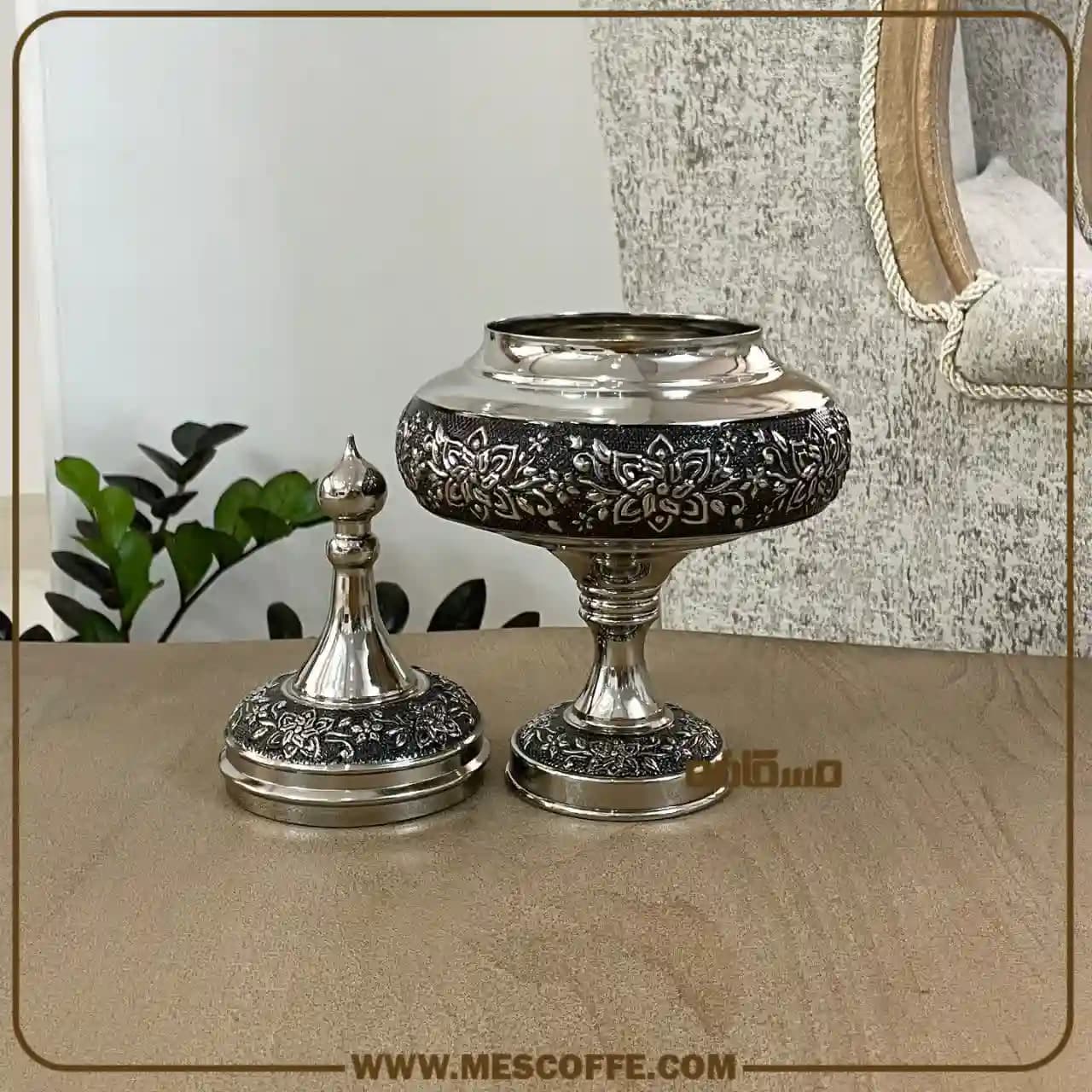شکلات خوری مسی(مدل سفینه ای/برند فضلی/کد1911) — تصویر ۶
