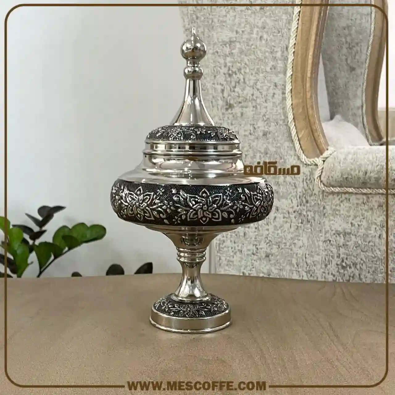شکلات خوری مسی(مدل سفینه ای/برند فضلی/کد1911) — تصویر ۵