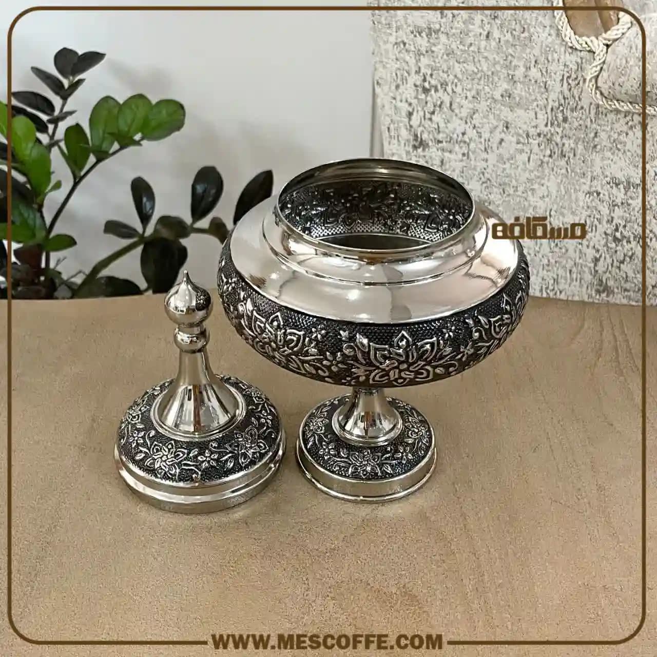 شکلات خوری مسی(مدل سفینه ای/برند فضلی/کد1911) — تصویر ۴