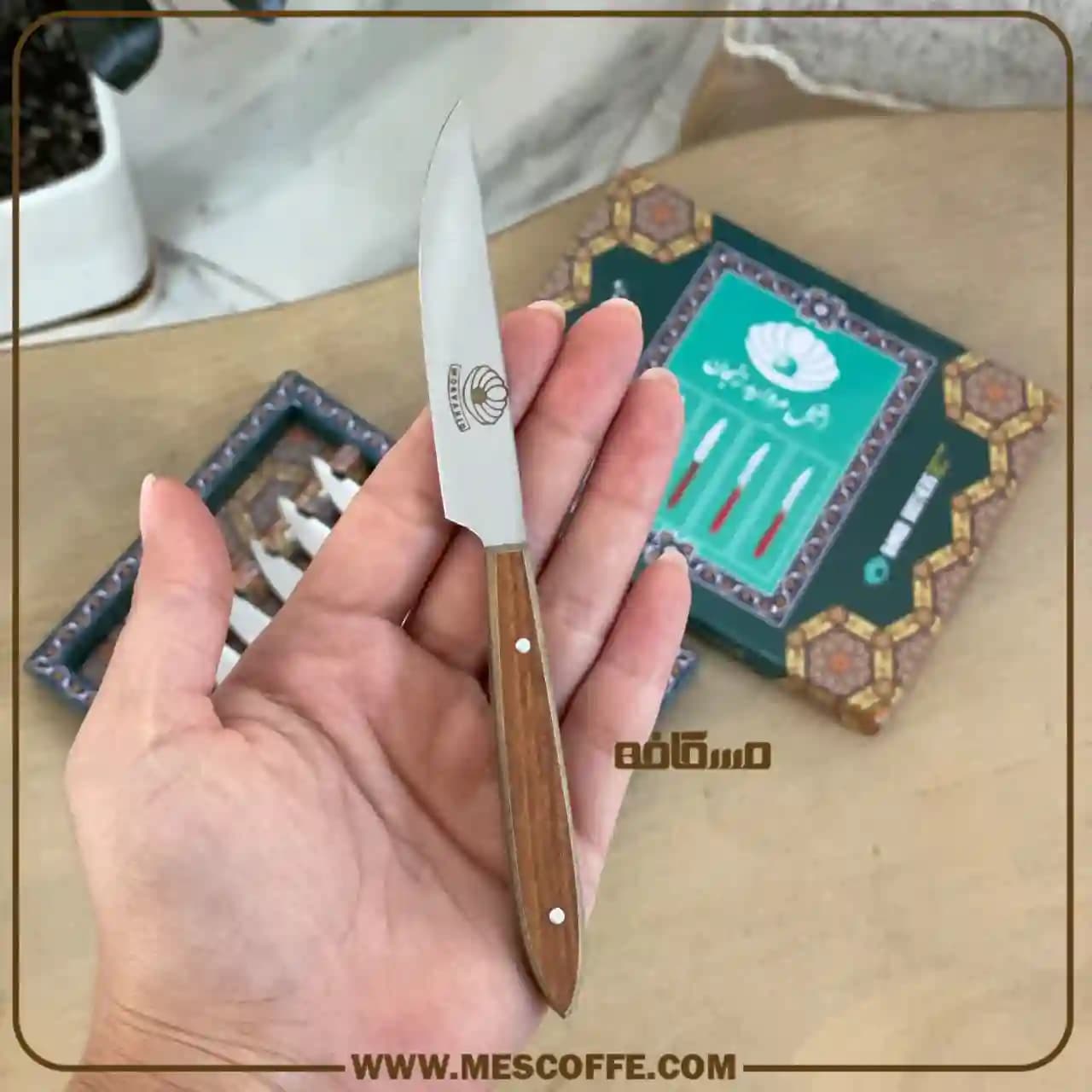 کارد میوه خوری زنجان(دسته کائوچو/کد1947) — تصویر ۲