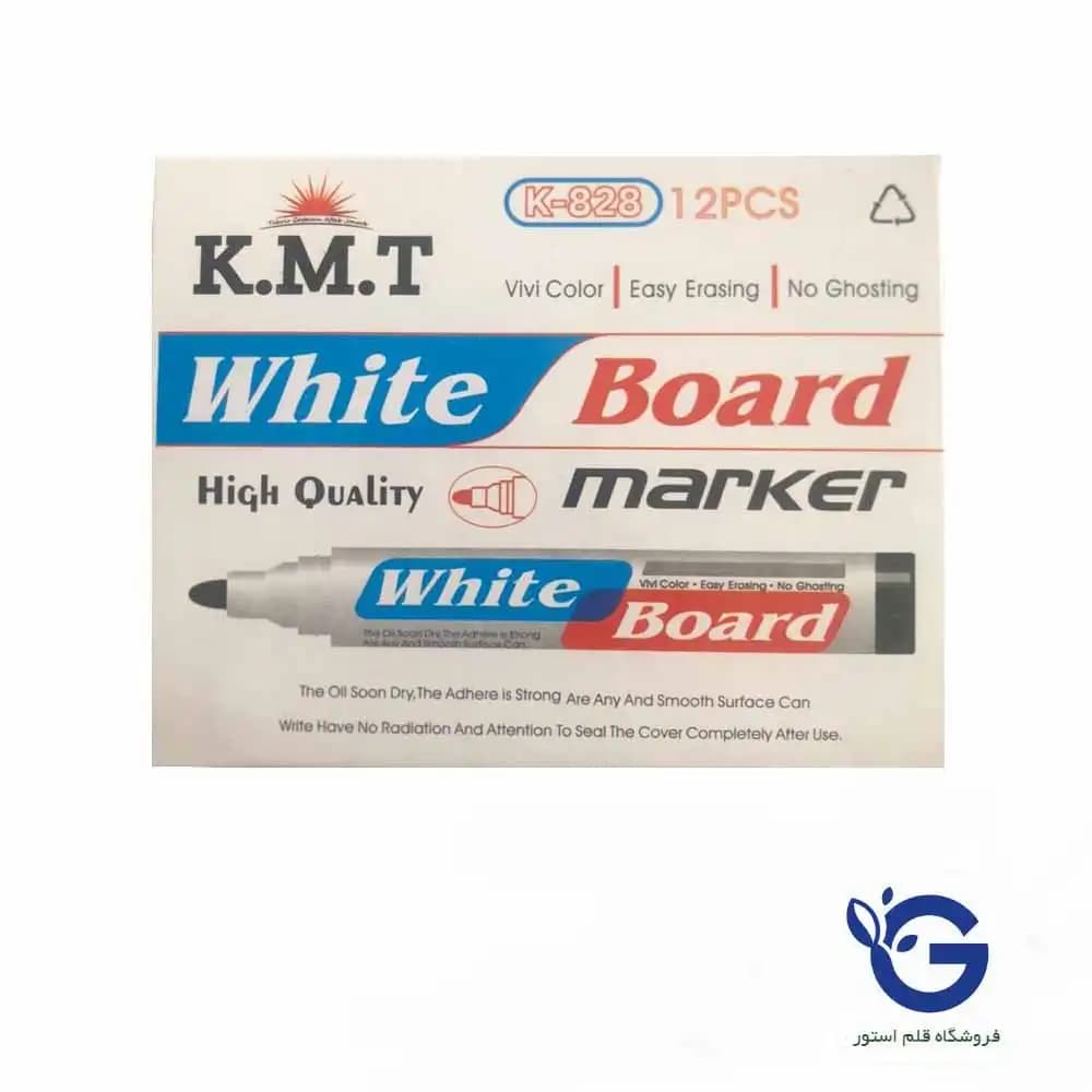 ماژیک وایت برد کی ام تی مدل K-828 بسته 12 عددی