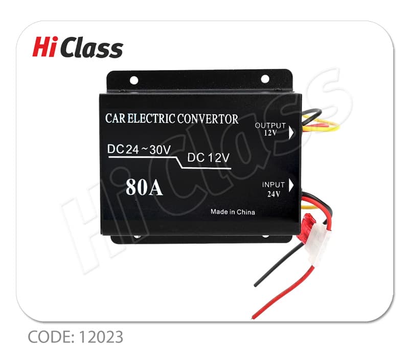 مبدل برق ۲۴ به ۱۲ ولت 8۰ آمپر (کانورتر کاهنده DC-DC) Hii2412-80A